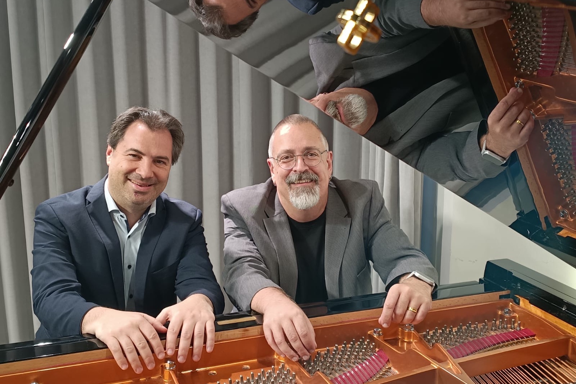 Nicolas Bringuier et Artur Pizarro, duo piano à quatre mains, festival Notre-Dame-de-Vie de Mougins 2026