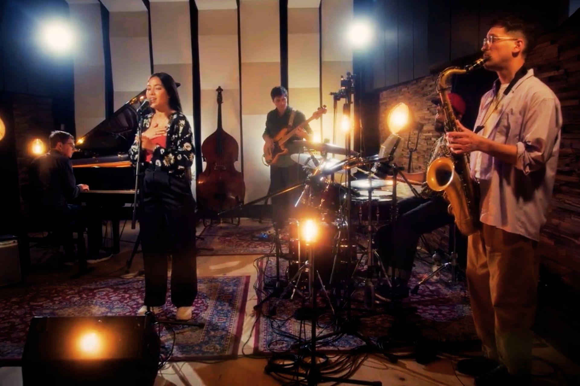 Estelle Perrault Quintet en concert au Festival Jazz des Vents à Avignon