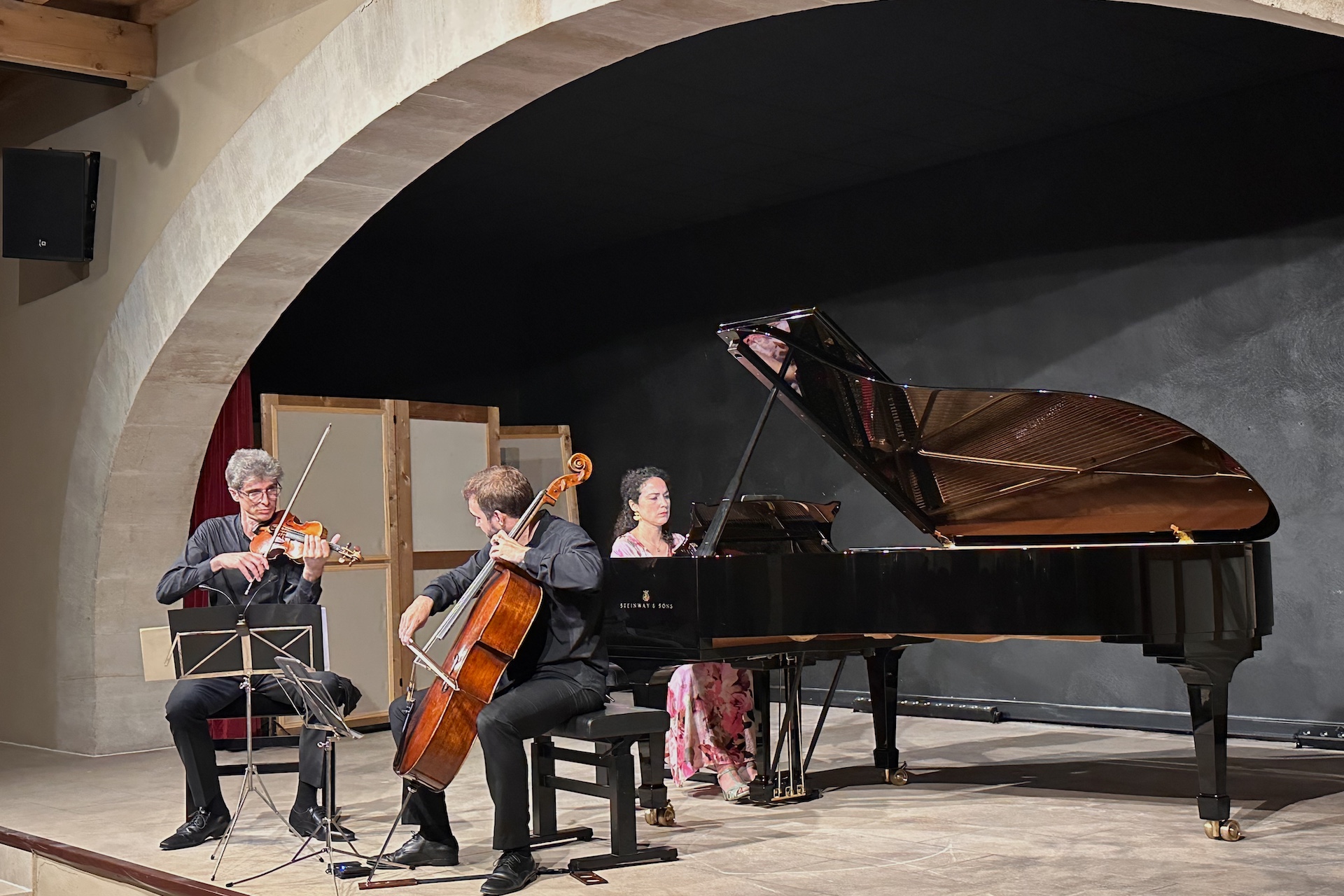 Trio Karénine en concert, Paloma Kouider Julien Dieudegard Louis Rodde, Domaine de la Citadelle Ménerbes, 2026