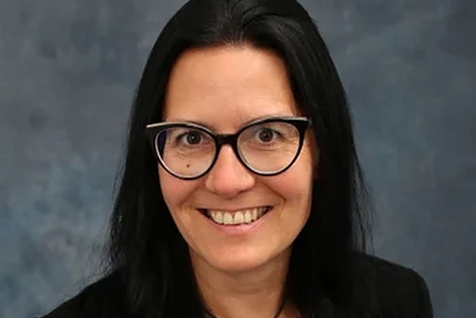 Portrait de la romancière Cécile Baudin